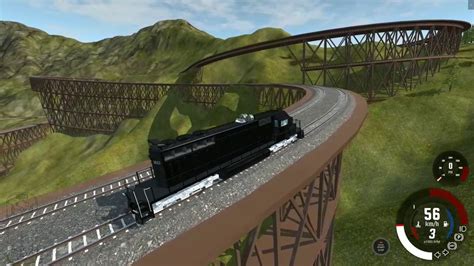 Train Racing Mountain Beamngdrive 17 Youtube