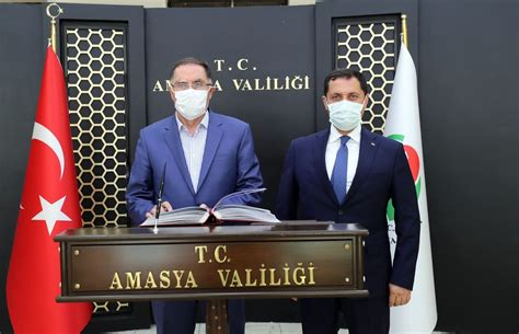 Kamu Başdenetçisi Şeref Malkoç'tan Vali Masatlı'ya ziyaret - Amasya ...
