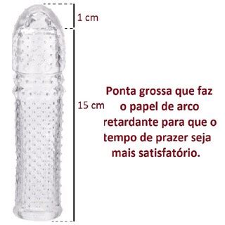 Camisinha Masculina Reutiliz Vel Retardante E Aumenta O P Nis Sex Shop