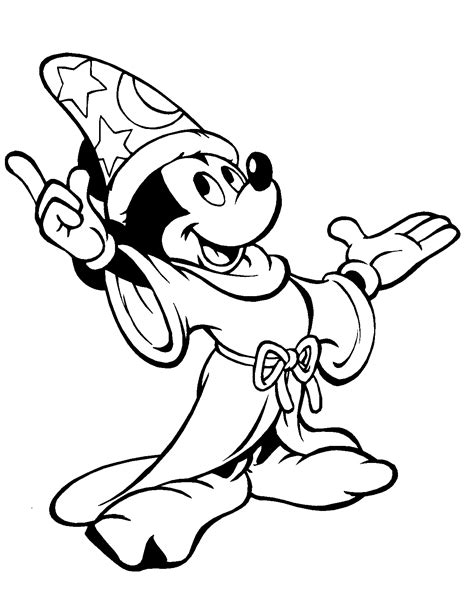 Free coloring pages / disney / mickey mouse; 40 Free Mickey Mouse Coloring Pages Printable