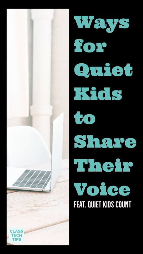 Ways For Quiet Kids To Share Their Voice Artofit