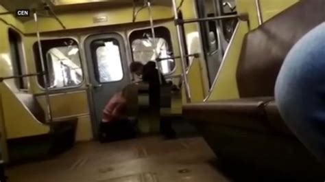 Couple Casually Have Sex In Front Of Passengers On Moving Train Metro