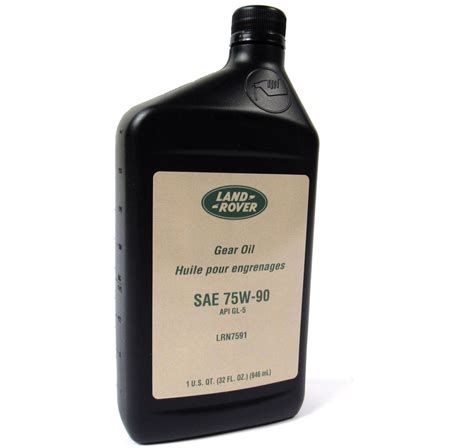 Genuine Differential Axle Oil LRN7591 75W90R GL5 Fluid 1 Quart For
