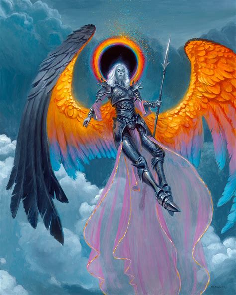 Мифические существа Fantasy Fantasy Art Aaron Miller Angel Art арт смешные
