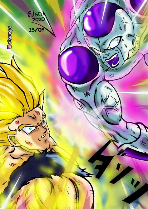 Goku Vs Frieza And Cell