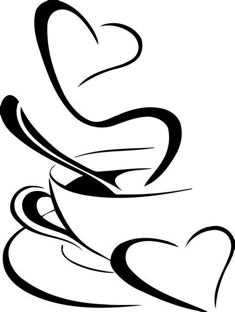 Coffee Svg Clip Art 196 File Include Svg Png Eps Dxf