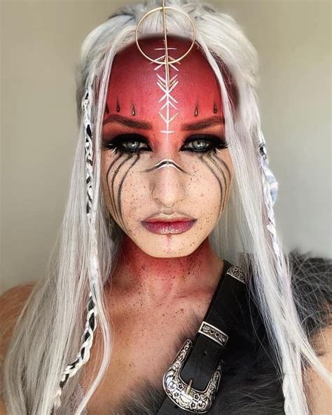 Viking Warrior Inspired Makeup
