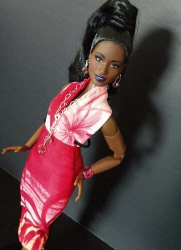 Pin By Michelle On Beautiful Black Dolls In 2020 Curvy Barbie Curvy Black Doll