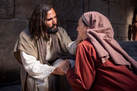 Jesus Heals A Woman