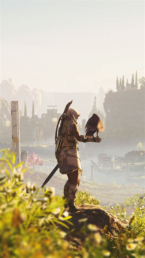 1080x1920 Assassins Creed Odyssey Fields Of 5k Iphone 7,6s,6 Plus