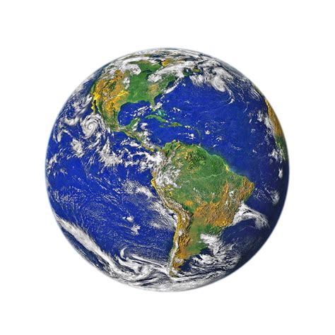 Planeta Terra Espaço Continentes O Imagens Grátis No Pixabay