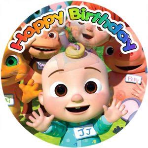 Cocomelon cake topper printable free. Personalised Kids Toppers Range at EatYourPhoto
