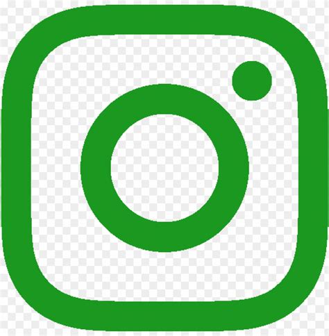 Free Download Hd Png Green Instagram Logo Transparent Png Transparent
