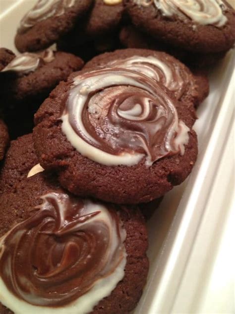 Chocolate Swirl Brownie Cookies Recipe Stl Cooks