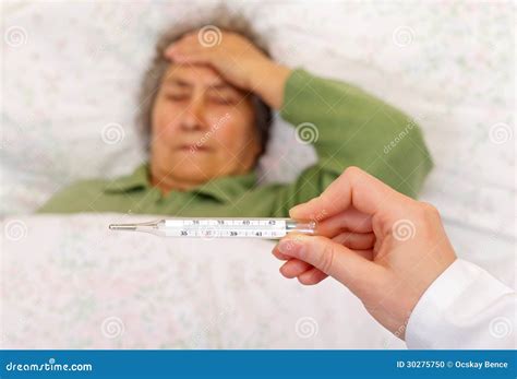 High Fever And Headache Stock Photo Image Of Healthcare 30275750