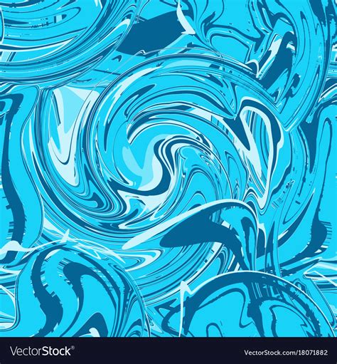 Liquid Art Paint Abstract Marble Background Vector Image