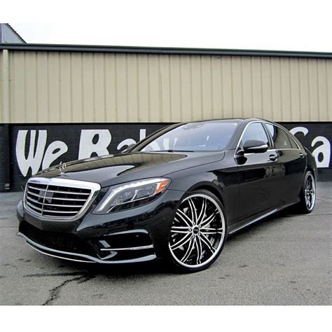 2014 Mercedes S Class S550 On 22 Inch Savini Rims Only The Cleanest