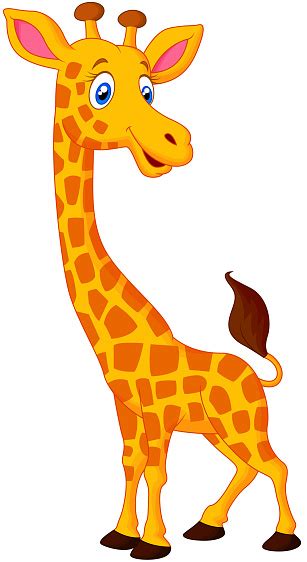 Happy Giraffe Cartoon Stock Illustration Download Image Now Istock