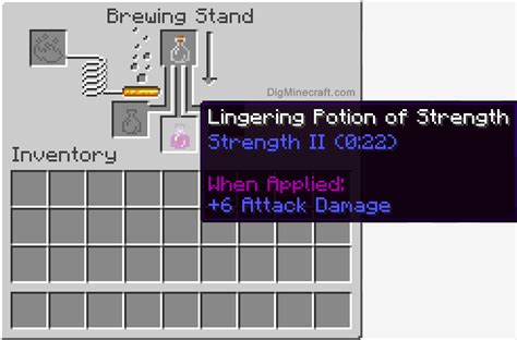 What does strength do in minecraft? How to make a Lingering Potion of Strength (0:22 ...