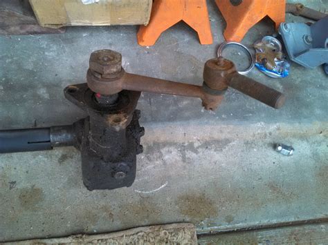 1948 52 F1 Steering Box With Column Tube And Pitman Arm The Hamb