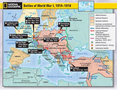 History How Wwi Changed The Map Of Europe Interactive Infographic