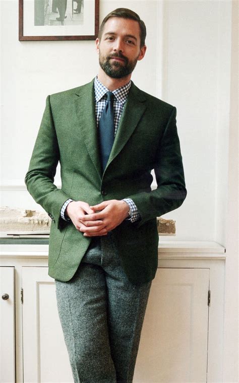 Love The Green Blazer Well Dressed Men Gentleman Style Mens Outfits