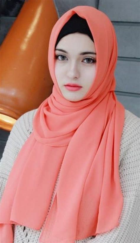 Pin Oleh Sucarie Peach55 Di Scarves Wanita Cantik Gaya Hijab Mode Wanita