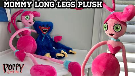 Official Mommy Long Legs Plush Unboxing POPPY PLAYTIME CHAPTER YouTube