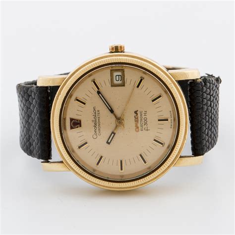Omega Constellation Electronic F300 Hz Chronometer Wristwatch 36