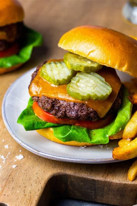Air Fryer Hamburgers Quick And Juicy The Cookie Rookie