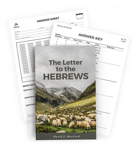 Home School Bundle The Letter To The Hebrews Emmaus Bible
