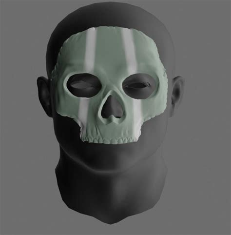 Cod Ghost Simon Riley Op Mask Stl Warzone Call Of Duty 3d Model 3d