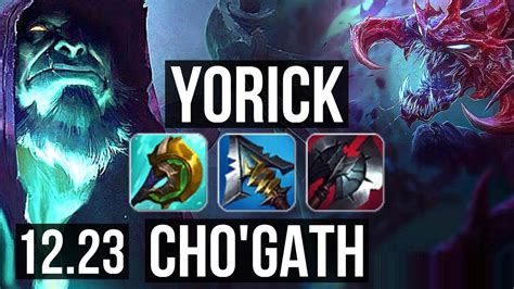 Yorick Vs Chogath Top 13m Mastery 600 Games 11414 Euw