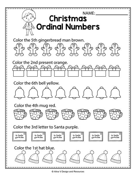 Ordinal Numbers Worksheet For Kindergarten Worksheets