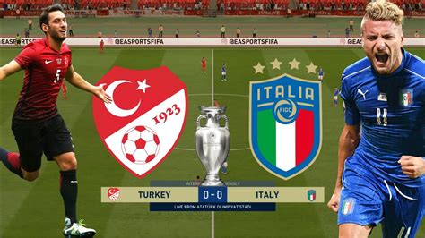 Italy face turkey in the opening game of the tournament at rome's stadio olimpico on june 11 before hosting switzerland and wales in the italian capital to complete their group a italy euro 2021 squad. EURO 2020 (2021) - Turkey VS Italy | Group A | Prediction - YouTube