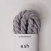 Thick Rope Shoelaces Ash Gray Color Twisted Shoelaces Etsy