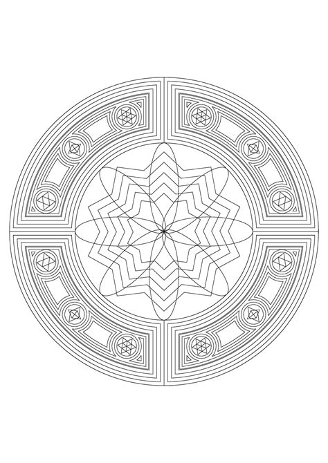 There's many to choose from and our app has a few nice tricks to help you out! Free Printable Mandalas to Colour - In The Playroom