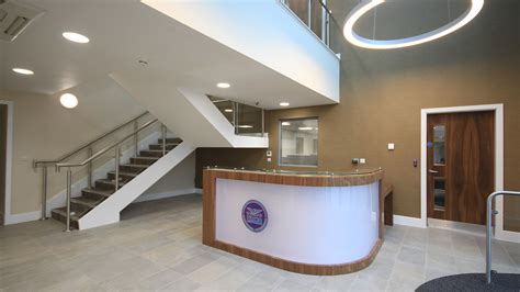 Reception Area Design And Refurbishment Ben Johnson Office Interiors