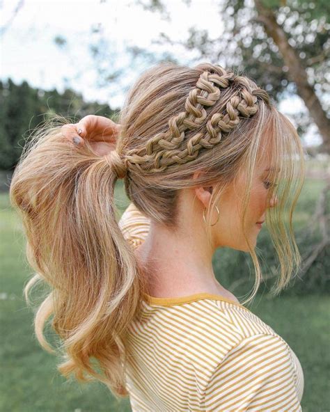 10 Creative Ponytail Hairstyles For Long Hair Summer Hair Styles