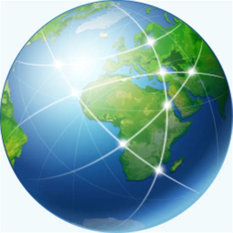 Global Network Icon | Free Images at Clker.com - vector clip art online ...
