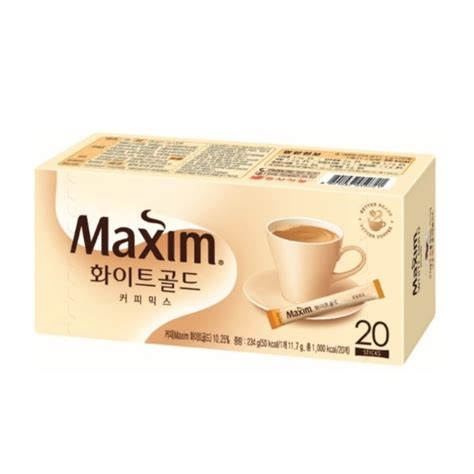 Maxim White Gold Instant Coffee L Holiholic Holiholic