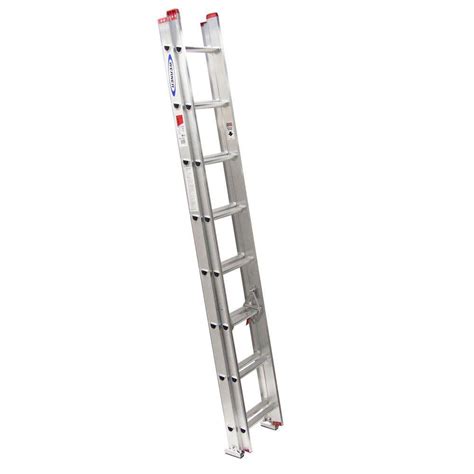 Werner 16 Ft Aluminum Extension Ladder With 200 Lb Load Capacity Type
