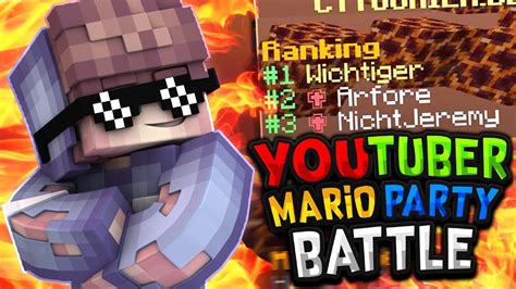 Youtuber Mario Party Battle 🔥 Youtube