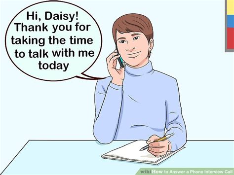4 Ways To Answer A Phone Interview Call Wikihow