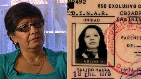 Ex Pinochet Secret Police Agent Adriana Rivas Extradition Case