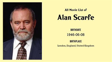Alan Scarfe Movies List Alan Scarfe Filmography Of Alan Scarfe Youtube