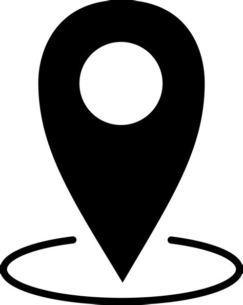 Clipart Location Gps Symbol