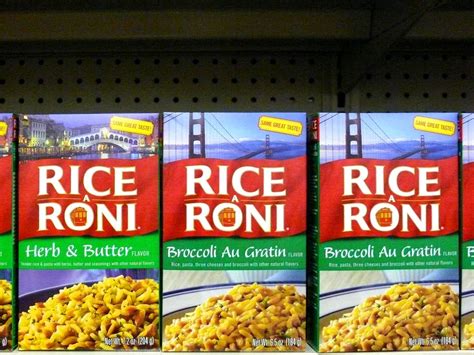 21 food things only san franciscans would understand food rice a roni three cheese