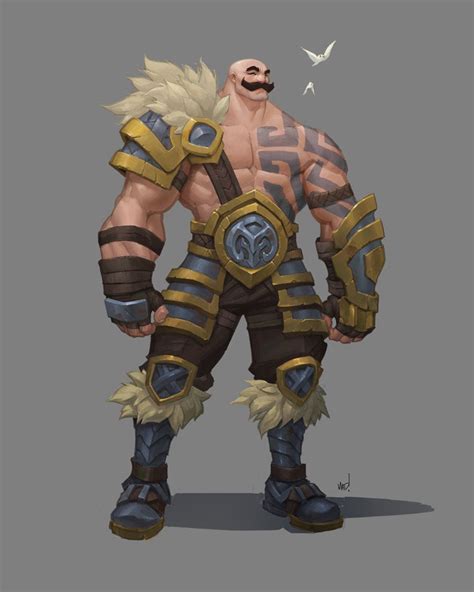 Braum Art From Ruined King A League Of Legends Story Ruinedking