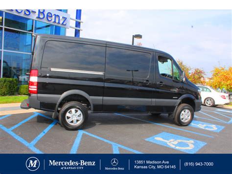 2016 Mercedes Benz 144 Wheelbase Sprinter 4x4 Cargo Van Low Roof